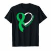 Mental Health Heart Ribbon Awareness Shirt