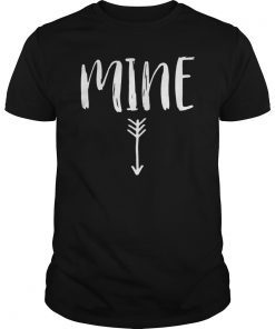 Mine Down Arrow Pro Choice T Shirt