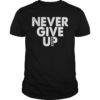 Mohamed Salah Never Give Up BlackB Unisex T-Shirt