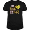 My Heart is on that Field Softball Shirt Funny Softball Mom