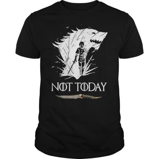 Not Today Death Valyrian Dagger No One Gift Shirt