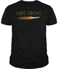 Not Today What Do We Say To The God of Death Classic Shirt