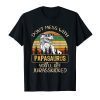 PAPAsaurus T shirt T rex PAPA Saurus Dinosaur Men Dad Daddy
