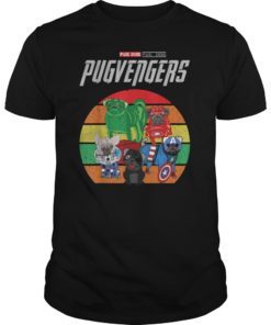 PUGvengers Vintage T-Shirt PUG shirt Funny Dog