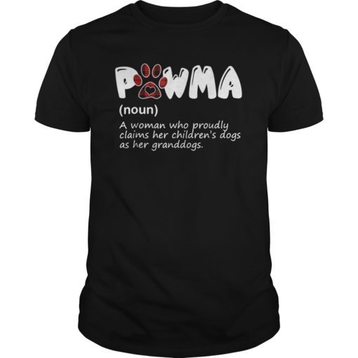 Pawma Definition T-shirt Grandma Shirt For Dog Lovers