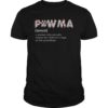 Pawma Definition T-shirt mama Grandma aunt dog lovers T-Shirt