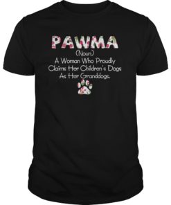 Pawma definition tshirt funny dog lover