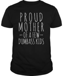 Proud Mother Of A Few Dumbass Kids Gift T-Shirt