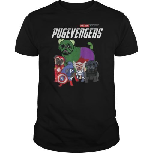 Pugvengers T SHIRT PUG DOG Shirt Funny Dog