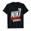 RIP Goodbye Niki racer legend Car Red Cap Racetrack Speed Shirt