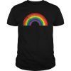 Rainbow Shirt Vintage Retro 80's Style Gay Pride Gift T-Shirt