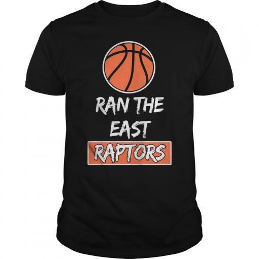 Raptors Ran The East T-Shirt Basketball USA 2019