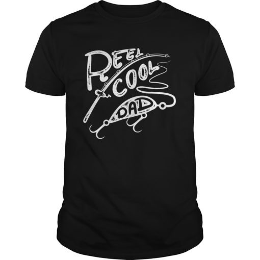 Reel Cool Dad Shirt For Toddlers With Fathers Who Love Fish