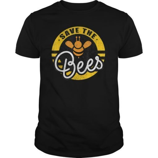 Save The Bees Design Planet Earth Day Beekeeper Beekeeping T-Shirt