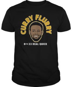Stephen Curry Flurry Golden State Warriors T-Shirt