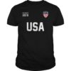 USA Fans 2019 France Women's Soccer Football T-Shirt