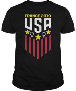 USA Soccer Jersey Womens Team 2019 Cup Shirt