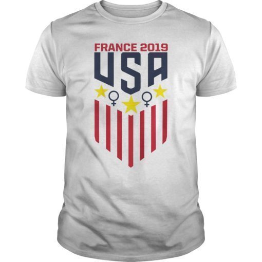 USA Soccer Jersey Womens Team T-Shirt