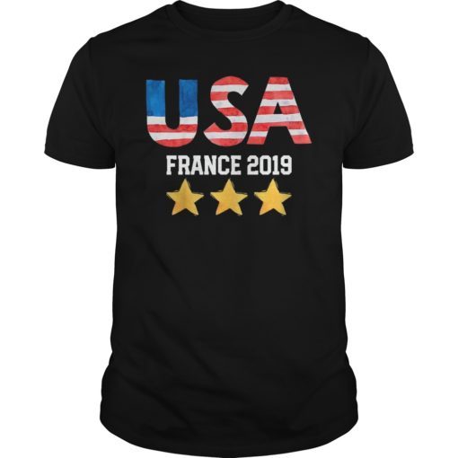 USA Soccer Jersey Womens Team Tee Shirt