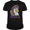 USA T Shirt Women Men Patriotic American Flag 4th of July Gift T-Shirt