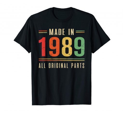 Vintage 1989 30th Birthday