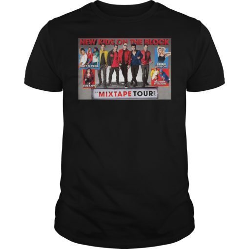 Vintage New Kids Shirt On The Block Circle Tee Shirt