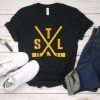 Vintage St. Louis Ice Hockey Sticks State Outline Shirt - st louis blues shirt - ice hockey - hockey