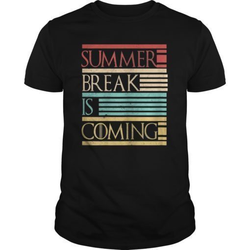Vintage Summer Break is Coming T-shirt Gifts Summer vacation ...