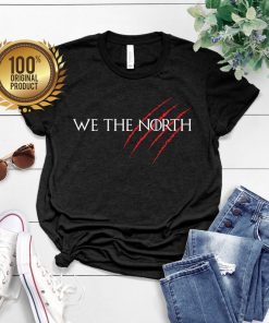 WE THE NORTH Canada Tee Shirt Raptors Tribute Tee Shirts