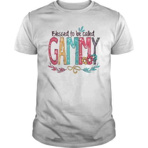Womens Blessed to be called Gammy T-Shirt