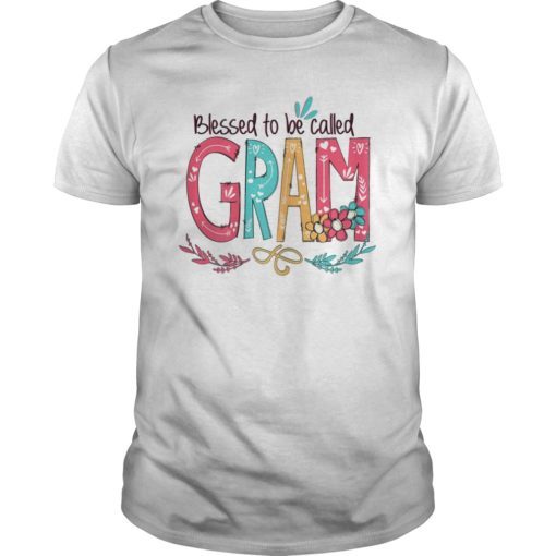 Womens Blessed to be called Gram T-Shirt