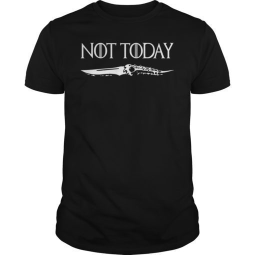 Womens Not Today Arya Stark T-Shirt