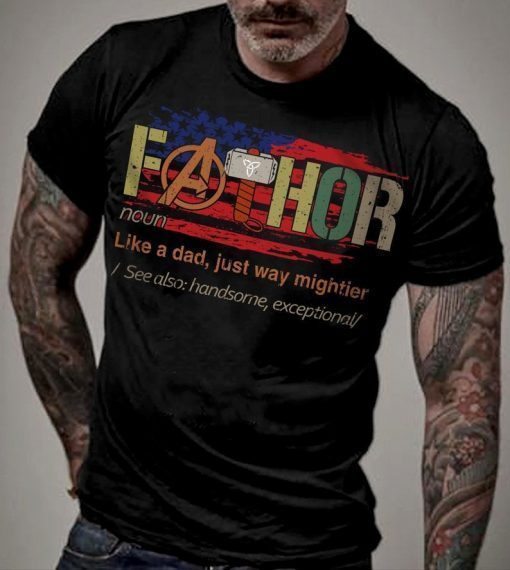 Fa Thor Shirt Fathers Day Gift Fathers Day T Shirt Fathor T Shirt