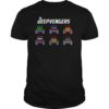 jeepvengers of fans jeeps-superheroes funny t shirts