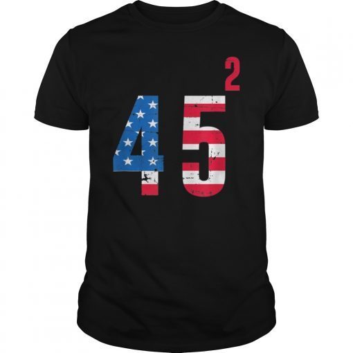 2 Terms Trump 45 Squared T-Shirt