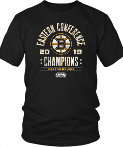 2019 EASTERN CONFERENCE CHAMPIONS TEE SHIRT BOSTON BRUINS