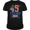 45 Squared Trump 2020 T-Shirt Trump 2020 Keep Ameria Great Shirt
