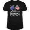 All American Grandma 4th of July Family Matching Sunglasses T-Shirt