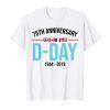 Ambition D-Day Gift Shirts 75 Year Anniversary 2019 For Men