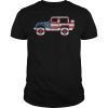 American Flag Jeep Shirt 4th Of July Jeep T-Shirt