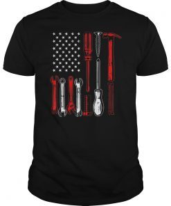 American Flag Tools 4th of July Awesome USA Gift T-Shirt