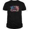 American Flag of jeep 4th Of July Tee shirts Jeep Drivers