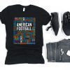 American Football Words Shirt, American Football Lover Gift, American Football Shirt