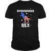 Amerisaurus Rex 4th of July RAWR T-Shirt