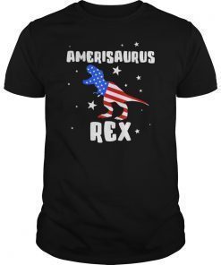 Amerisaurus Rex 4th of July RAWR T-Shirt