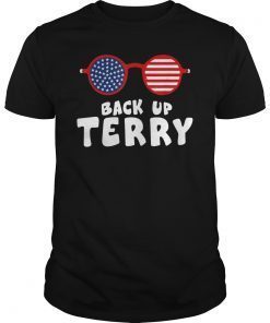 Back Up Terry American Flag USA 4th Of July Sunglasses Shirts