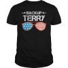 Back Up Terry American Flag USA 4th Of July Sunglasses T-Shirt