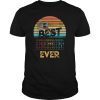 Best Guitar Dad Ever T-Shirt Music Vintage Fathers Day