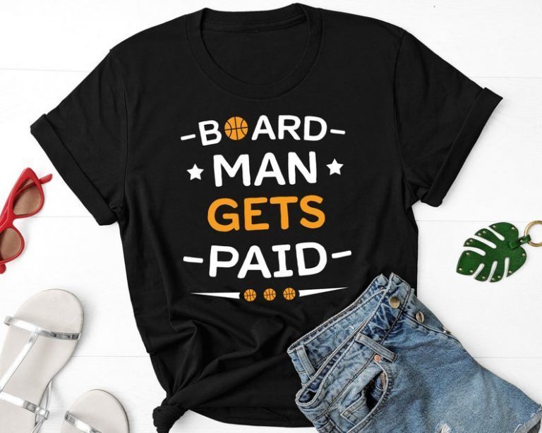 board man gets paid shirt white