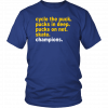 CYCLE THE PUCK - PUCKS IN DEEP - PUCKS ON NET - SKATE - CHAMPIONS SHIRT ST LOUIS BLUES